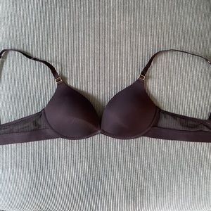 Deep V No Wire Push-up Bra by Lively